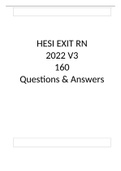 INET HESI RN EXIT EXAM V3 Actual Test 2023