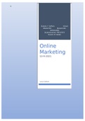 Online marketing - verslag