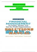 Solution Manual for Financial Management for Public Health&comma; and Not-for-Profit Organizations 7th Edition by Finkler&comma; Calabrese & Smith All 1-15 Chapters Covered &comma;Latest Edition ISBN&colon;978107183534