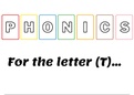 Phonics for the Letter "T" | Basic English PDF for Children to Learn Phonics
