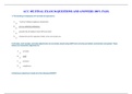 ACC 492 FINAL EXAM 36 QUESTIONS AND ANSWERS 100&percnt; PASS&period;