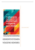 Samenvatting Veiligheidsmanagementsystemen volgens ISO 45001, ISBN: 9789462155626  Arboveiligheid
