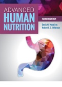 Advanced Human Nutrition 4th Edition by Denis M Medeiros PDF | Instant Download