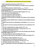 PGA PGM Exam FULL SOLUTION PACK&lpar;ALL PGA PGM Exams AND STUDY QUESTIONS ARE HERE &comma;ALL ANSWERED CORRECTLY&rpar;