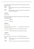 MANAGEMENT MGT&lowbar;2000 MGT&lowbar;2000 - Human resource management QUZE 2