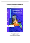 Samenvatting NL Organisation and management H1 - H7