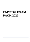 CMY2602 EXAM PACK 2022