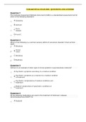 NUR 6665 FINAL EXAM 2022 - QUESTIONS AND ANSWERS