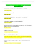 BioChem C785 - WGU - Module 5 - all questions and answers latest 2021