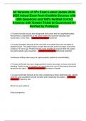 All Versions of 3Ps Exam Latest Update 2024-2025 Actual Exam from Credible Sources with 1200 Questions and 100&percnt; Verified Correct Answers with Golden Ticket to Guaranteed A&plus; Verified by Professor
