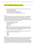 Skin Integrity & Wound Care