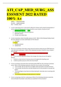 ATI&lowbar;CAP&lowbar;MED&lowbar;SURG&lowbar;ASSESSMENT 2022 RATED 100&percnt; A&plus;