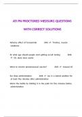 ATI PN PROCTORED MEDSURG QUESTIONS WITH CORRECT SOLUTIONS&period;