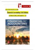 Solution Manual for Financial Accounting 11th Edition Robert Libby&comma; Patricia Libby&comma; Complete Chapters 1 - 13&comma; Verified Newest Version 2024&vert;2025 A&plus;&period;
