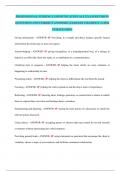 PROFESSIONAL NURSING COMMUNICATION ALL EXAM REVISION QUESTIONS AND CORRECT ANSWERS &lpar;ALREADY GRADED A&plus;&rpar; &lpar;2024 UPDATE&rpar; 100&percnt;