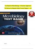 Test Bank for Microbiology&comma; A Systems Approach&comma; 6th Edition&comma; Marjorie Kelly Cowan&comma; Heidi Smith &vert; Complete Guide A&plus;