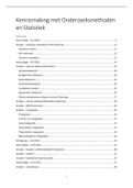 TUSSENTOETS en EINDTOETS: College Aantekeningen en Grasple Samenvattingen - Kennismaken met Onderzoeksmethoden en Statistiek (201800051) - Introduction to and Application of Research Methods and Statistics, ISBN: 9781324024293