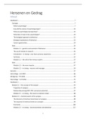 TUSSENTOETS en EINDTOETS: College Aantekeningen en Boek Samenvattingen - Hersenen En Gedrag (201500052) - Custom Brain and Behaviour + MindTap, ISBN: 9781473769762