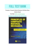 Principles of Composite Material Mechanics 4th Edition Gibson Solutions Manual  with Question and Answers, From Chapter 1 to 10