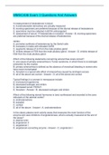 MMSC436 Exam 3 Questions And Answers  2022&sol;2023