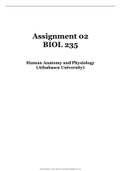 Assignment 02 BIOL 235