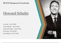 BUS102 Management Leadership - Howard Schultz Presentation