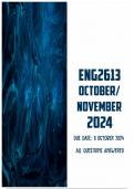 ENG2613 October&sol;November 2024 &vert; Due 11 October 2024