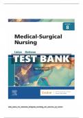 Test Bank for Medical-Surgical Nursing&comma; 8th Edition&comma; by Mary Ann Linton & Adrianne Dill Matteson&comma; All Chapters 1-63 LATEST