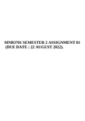 MNB3701-Principles Of Global Business Management SEMESTER 2 ASSIGNMENT 01 (DUE DATE : 22 AUGUST 2022).