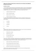 NERVOUS SYSTEM ALTERATIONS &lpar;NURS 4670&rpar; EXAM WITH STANDARDIZED  REVISION QUESTIONS