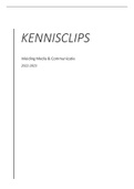 Samenvatting Kennisclips Inleiding Media & Communicatie