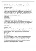 BSN 335 Sherpaths Questions With Complete Solution1