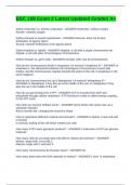 BSC 108 Exam 2 Latest Updated Graded A&plus;