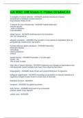 UA BSC 108 Exam 4 -Yates Graded A&plus;