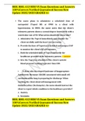 BIOL BIOL-412 HESI V5 Exam Questions and Answers 100&percnt;Correct&sol;Verified Guaranteed Success New Update 2022&sol;2023 GRADED A&plus;