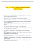  BLE PTI Test 2 Questions And Answers 100&percnt; Verified&period;