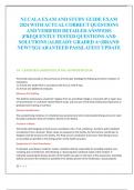 NJ CALA EXAM AND STUDY GUIDE EXAM  2024 WITH ACTUAL CORRECT QUESTIONS  AND VERIFIED DETAILED ANSWERS  &vert;FREQUENTLY TESTED QUESTIONS AND  SOLUTIONS &vert;ALREADY GRADED A&plus;&vert;BRAND  NEW&excl;&excl;&excl;&vert;GUARANTEED PASS&vert;LATEST UPDATE
