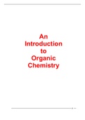 Intro to Organic Chemistry