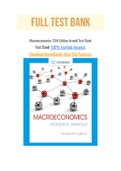 Macroeconomics 13th Edition Arnold Test Bank with Question and Answers&comma; From Chapter 1 to 24