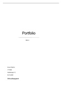 Portfolio de Huid&comma; jaar 1&comma; blok 1