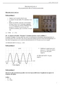 Correctif travaux pratique de physique générale ULB: Utilisation de l'oscilloscope