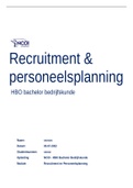 Module opdracht recruitment en personeelsplanning 