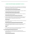  ATI RN CONCEPT-BASED ASSESSMENT  LEVEL 2 &vert; 2022 update 