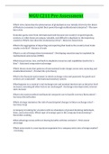 WGU C211 Pre-Assessment Questions And Answers 