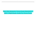 Exam (elaborations) Palo Alto Networks Pcnsa a Exam Questions [ 2022 ] RightStudy Guide For Pcnsa Exam