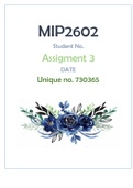 MIP2602 ASS3