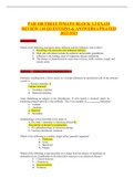 PAR 100 THEULTIMATE BLOCK 3&period;2 EXAM REVIEW 110 QUESTIONS & ANSWERS&period;UPDATED 2022&sol;2023