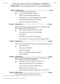 PAR 100 THEULTIMATE BLOCK 2&comma; BOOK 2 CHAPTER 1 EXAM REVIEW 37 Q&sol;A GRADED A