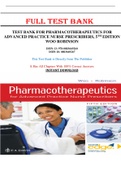Test Bank for Pharmacotherapeutics for Advanced Practice Nurse Prescribers 5th edition Woo Robinson