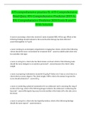 ATI comprehensive practice A B C
